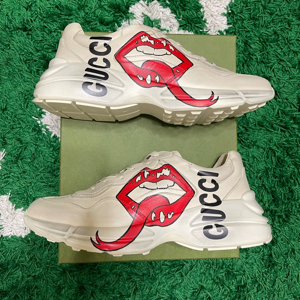Gucci Lips Rhyton Sneakers